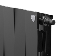 Биметаллический радиатор отопления Royal Thermo PianoForte 200 20 секций Noir Sable VDR