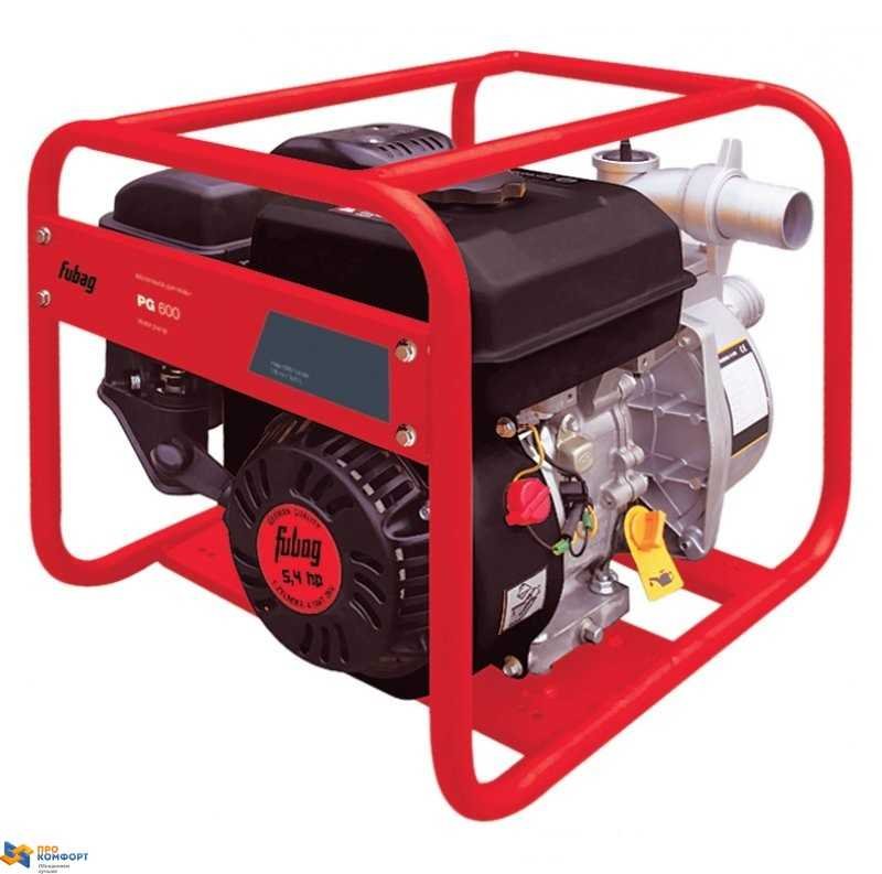 Бензиновая мотопомпа Fubag PG 600