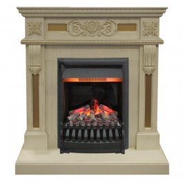 Каминокомплект RealFlame Corsica STD/EUG WT с очагом 3D Oregan