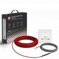 Комплект теплого пола Royal Thermo Doublepower Cable RTDC 2-17-300 с терморегулятором RTI-16