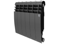 Биметаллический радиатор отопления Royal Thermo BiLiner 350 6 секций Noire Sable
