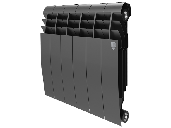 Биметаллический радиатор отопления Royal Thermo BiLiner 350 12 секций Noire Sable