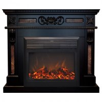 Каминокомплект RealFlame Corsica 26 AO с очагом MoonBlaze LUX Black