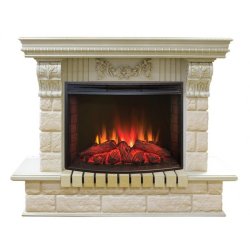 Каминокомплект RealFlame Gracia 25&#039;5/24 WT с очагом Evrika 25,5 LED