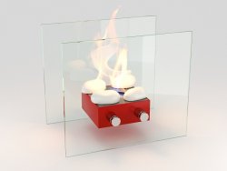 Настольный биокамин Lux Fire Токио M КН-0016-03