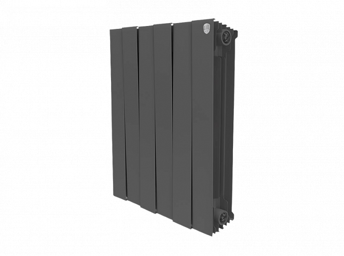 Биметаллический радиатор отопления Royal Thermo PianoForte 500 12 секций Noir Sable