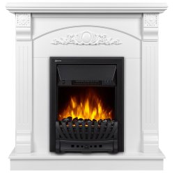Каминокомплект Firelight Barocco Classic с очагом Electrolux EFP/P-1020LS белый
