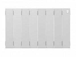 Биметаллический радиатор отопления Royal Thermo PianoForte 300 8 секций Bianco Traffico