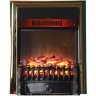 Каминокомплект Interflame Экстер М махагон угловой с очагом Fobos FX M Brass