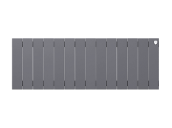 Биметаллический радиатор отопления Royal Thermo PianoForte 300 14 секций Silver Satin