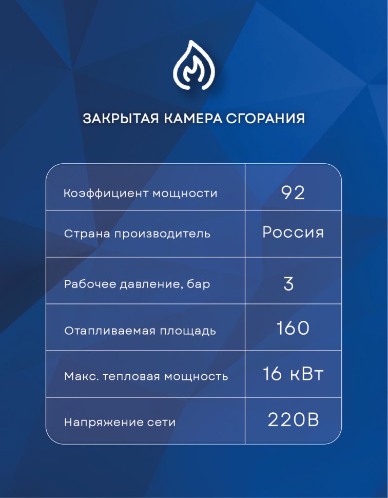 Настенный газовый котел Лемакс PRIME-V16