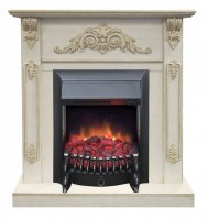 Каминокомплект RealFlame Anita STD/EUG WTG с очагом Fobos Lux Black S