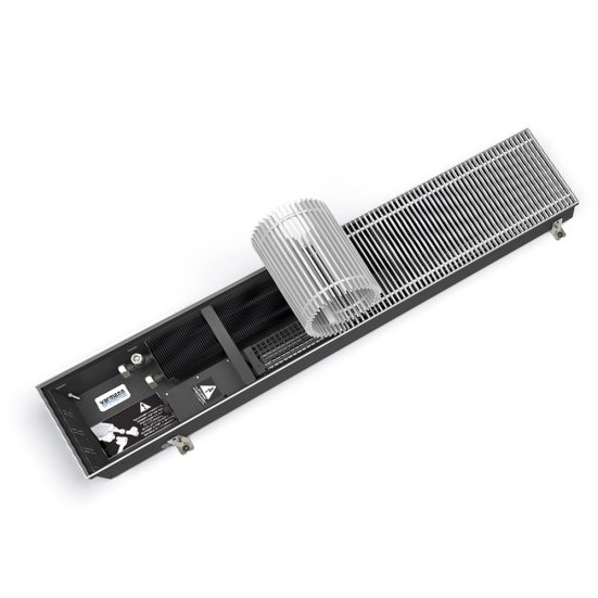 Внутрипольный конвектор Varmann Qtherm Q 180.75.1350 RR U EV1 L