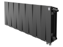 Биметаллический радиатор отопления Royal Thermo PianoForte 300 14 секций Noir Sable VDR