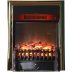 Каминокомплект Interflame Брайт темный дуб с очагом Fobos FX M Brass